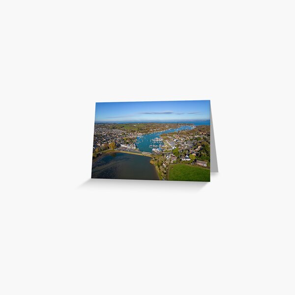 Wootton Creek Isle Of Wight Greeting Card