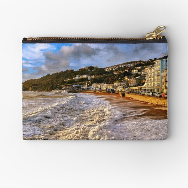 Ventnor Beach Surf Zipper Pouch