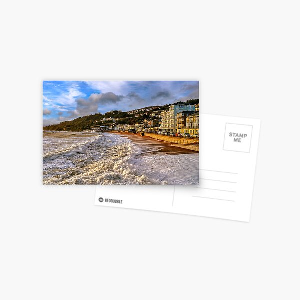 Ventnor Beach Surf Postcard