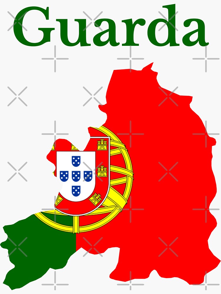 Sticker Portugal map