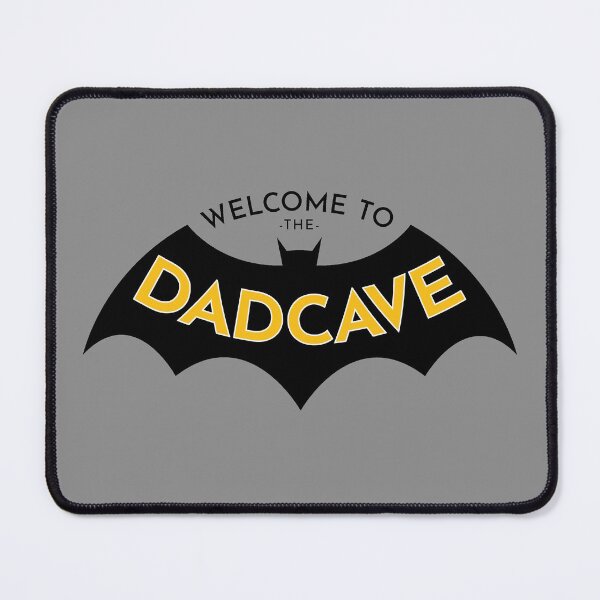 Item preview, Welcome to the Dad Cave black yellow designed and sold by OddPop.