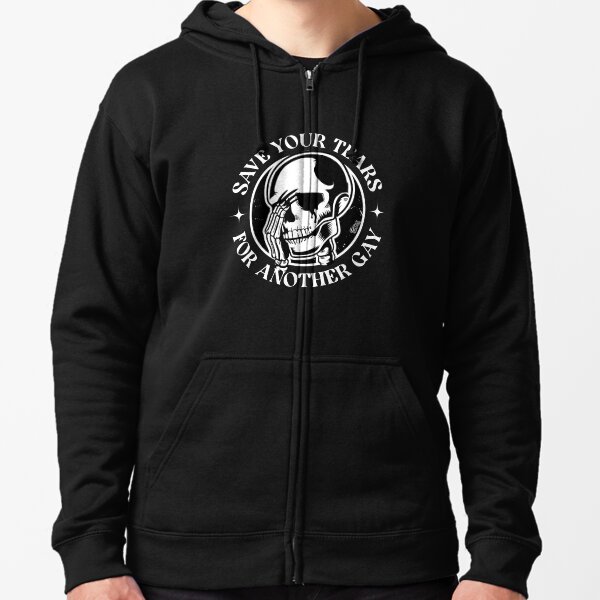 Save your outlet tears black hoodie