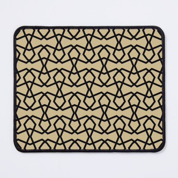 Item preview, Black and Golden Brown Tessellation Line Pattern 36 Pairs Dulux 2022 Popular Colour Golden Cookie designed and sold by ColorOfTheYears.