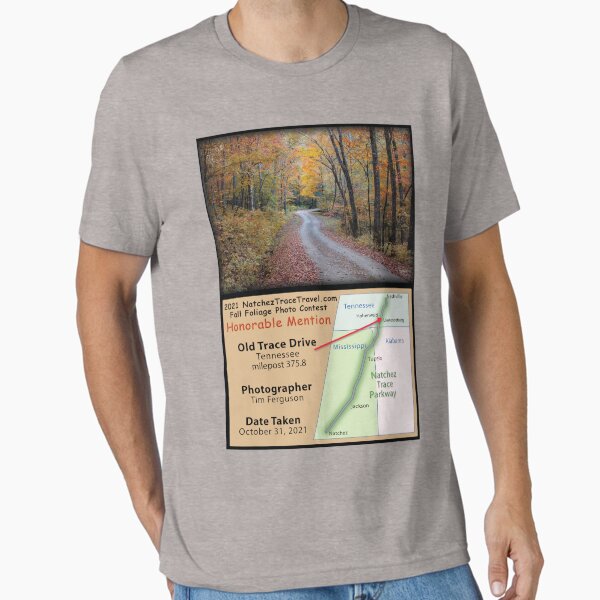 Item preview, Honorable Mention - 2021 Fall Foliage Photo Contest - Old Trace Drive designed and sold by natcheztrace.
