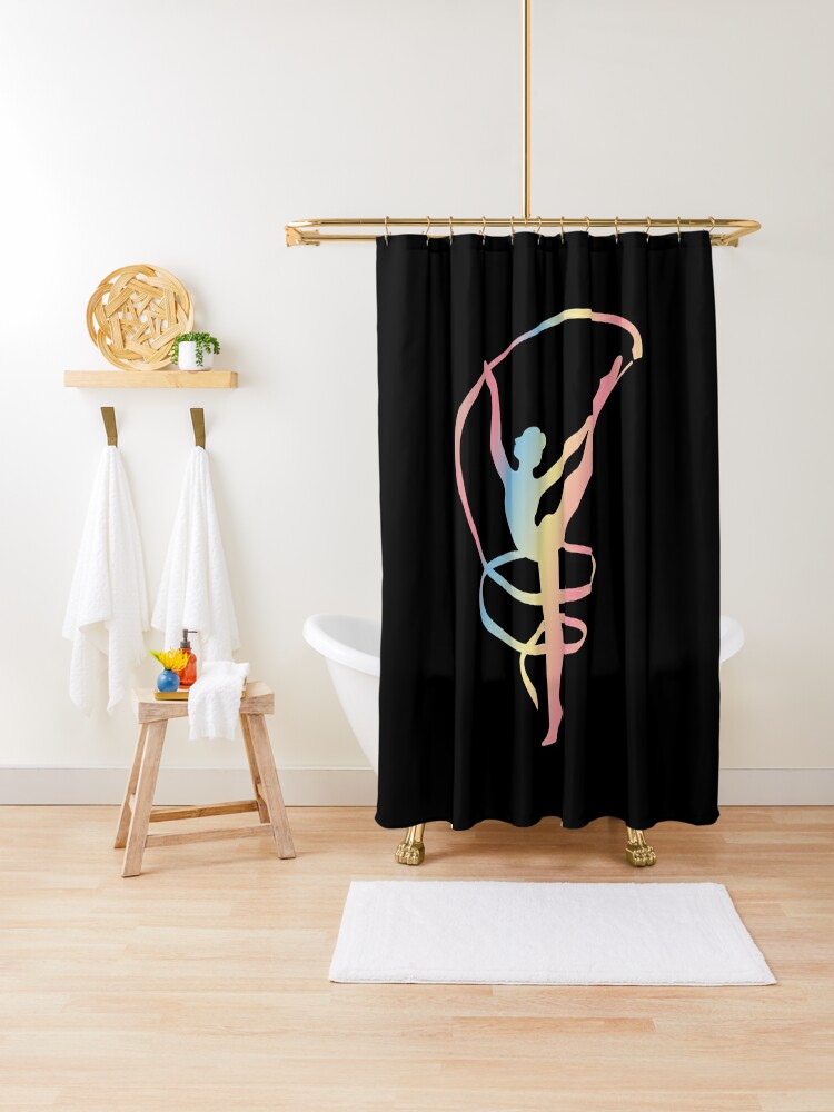 T-shirt enfant avec l'œuvre « Cadeau gymnaste gymnastique rythmique filles  femmes » de l'artiste Lenny Stahl