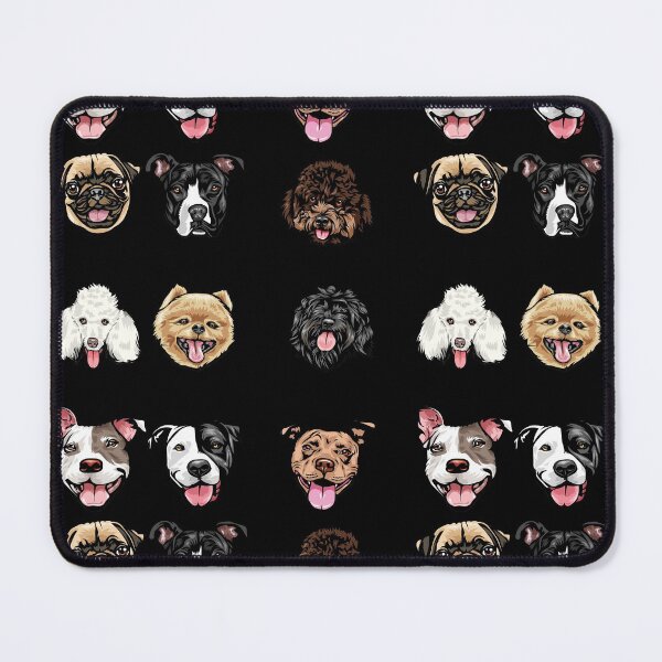 Item preview, Artistic dog face designs sticker pack designed and sold by SamRVstore.