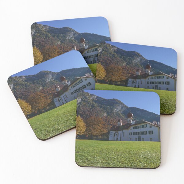 Item preview, Autumn St Bartholomew's Church Am Königsee designed and sold by rawshutterbug.