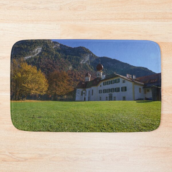Item preview, Autumn St Bartholomew's Church Am Königsee designed and sold by rawshutterbug.