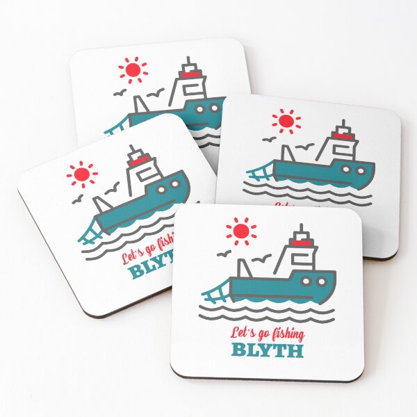 Item preview, Blyth Fishing Boat Let's Go Fishing designed and sold by MerchByCraig.