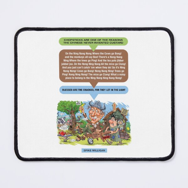 Item preview, Spike Milligan designed and sold by TIGERDAVER.