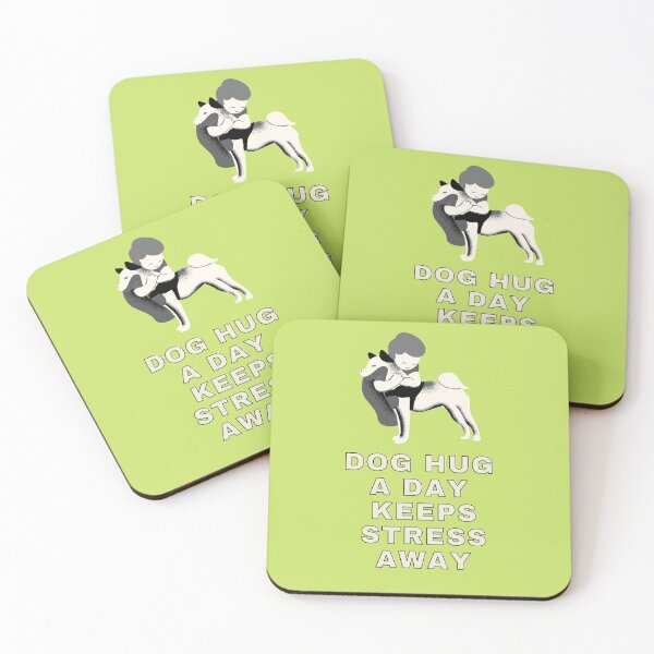 Item preview, Dog hug a day keeps stress away designed and sold by Sujitmone.
