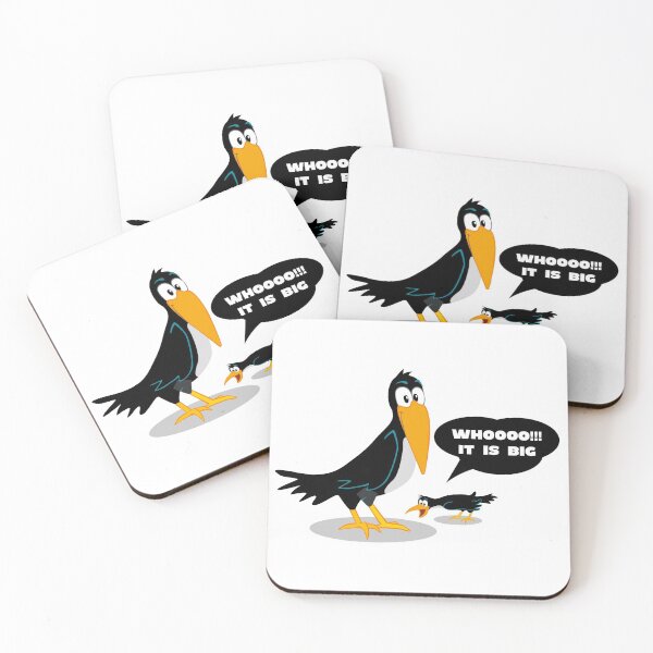 Item preview, Funny drawing of a birds designed and sold by yassineddy.
