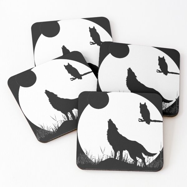Item preview, wolf and owl designed and sold by Shorim.