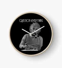 Question Everything Clock