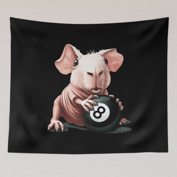 Item preview, Skinny Pig Naked Guinea Pig Gift designed and sold by FD-Design.