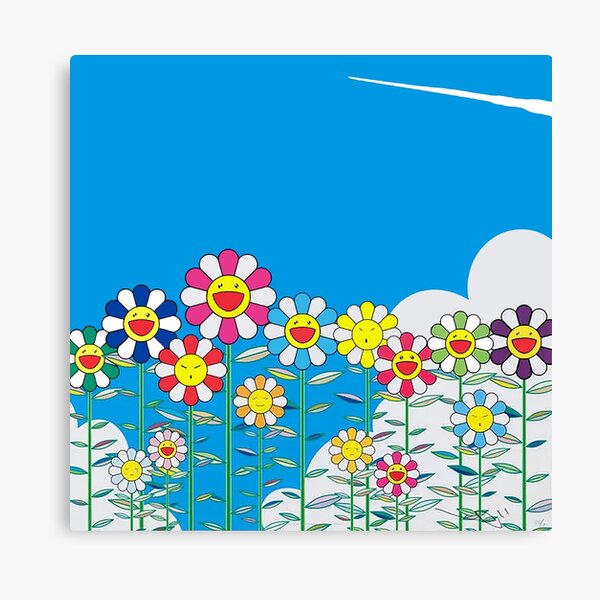 garden flowers Canvas Print