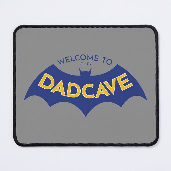 Item preview, Welcome to the Dad Cave blue yellow designed and sold by OddPop.