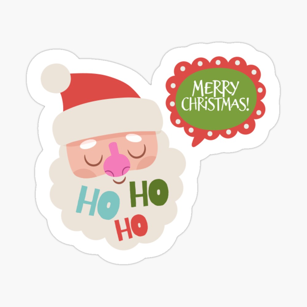 Ho Ho Ho, Christmas' Sticker