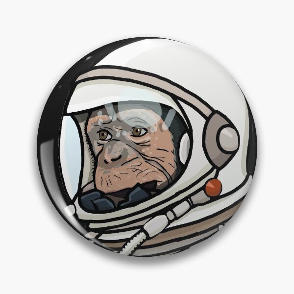 Item preview, Ham the Space Chimpanzee designed and sold by rakath.
