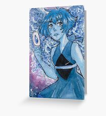 Lapis Lazuli Greeting Card