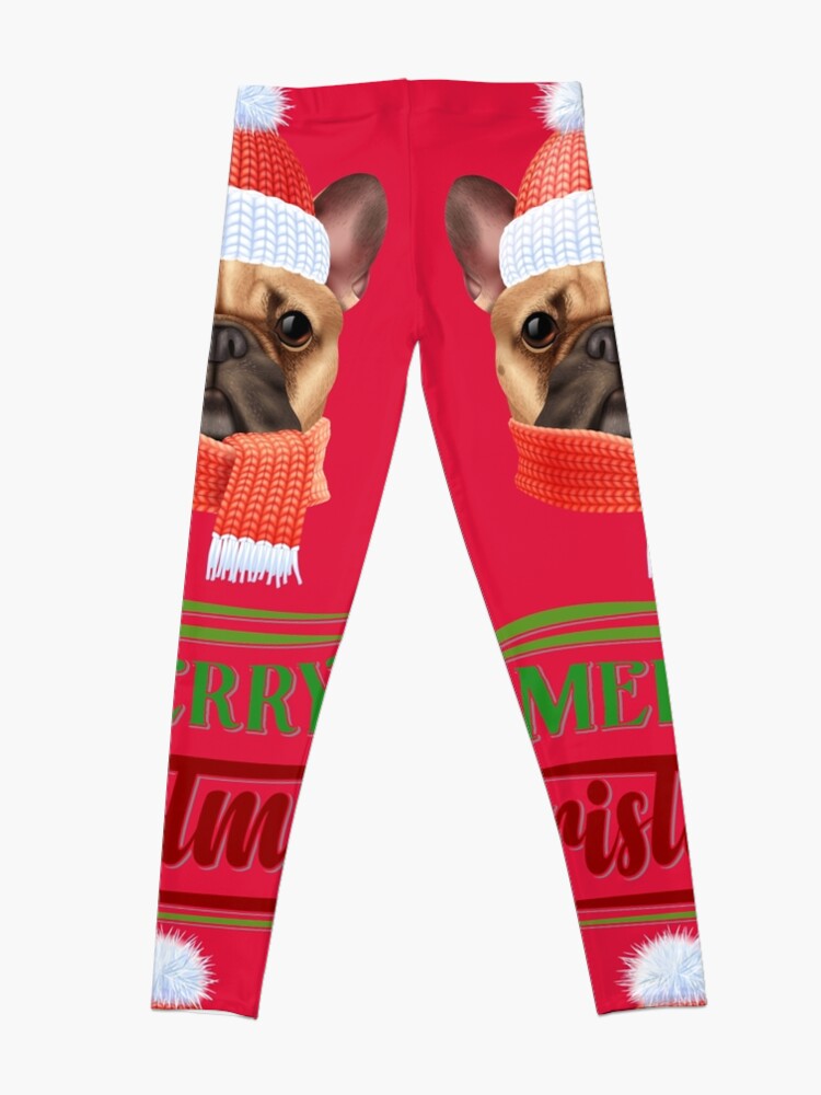 Dog fashion christmas leggings