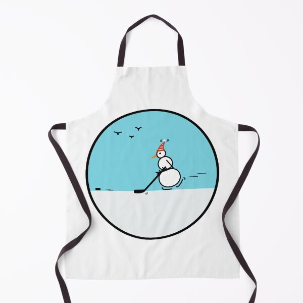 Item preview, Frosty the Snowman playing Hockey designed and sold by MusingsHomeDeco.
