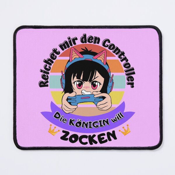 Item preview, Funny kawaii anime japan gamer girl nerd motif designed and sold by Garaunt - The bavarian brute.