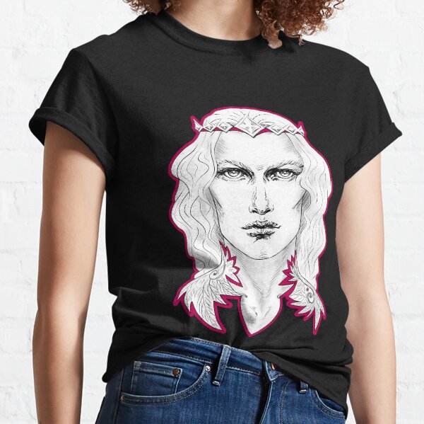 Fairy King in Red Rose & Black Classic T-Shirt