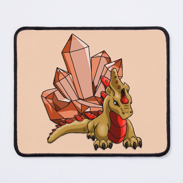 Item preview, Crystal Guardians - Citrine Quartz Dragon designed and sold by NovastormDesign.