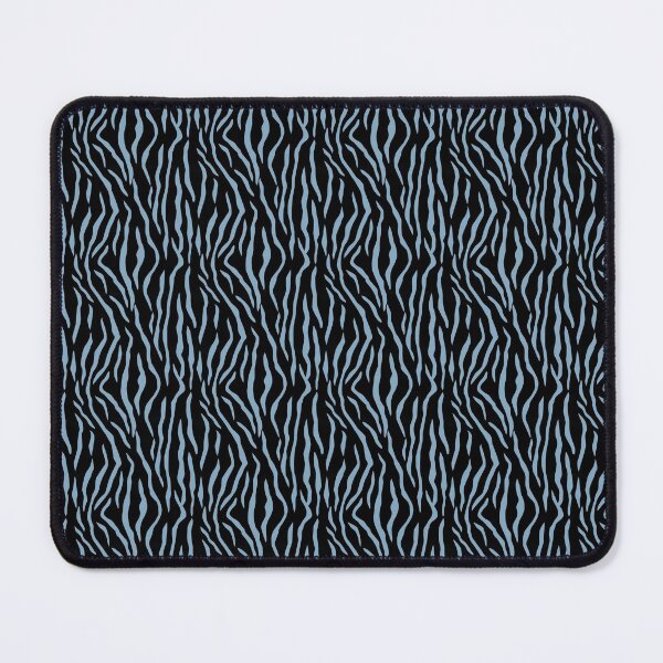 Item preview, Black and Blue Tiger Stripes Pattern Pairs Dulux 2022 Popular Colour Sky View designed and sold by ColorOfTheYears.