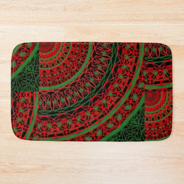 Item preview, Xmas colours corner Digital mandala27 designed and sold by DreamKaracters.