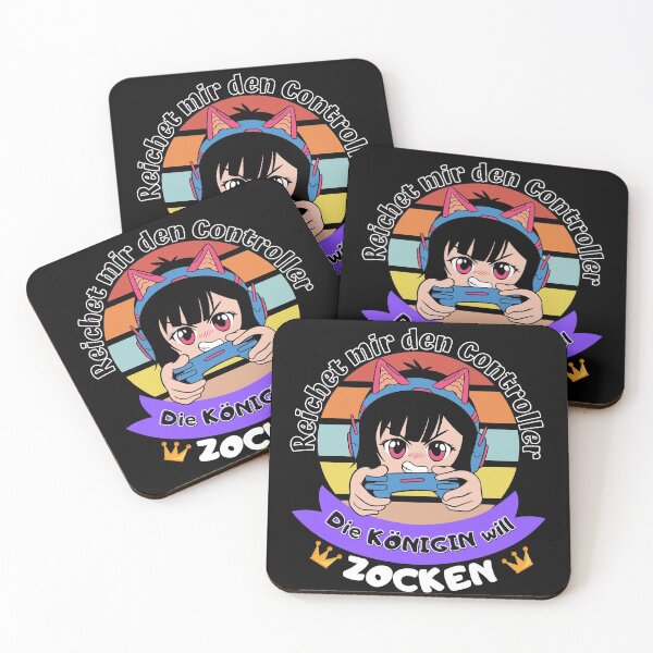 Item preview, Funny kawaii anime japan gamer girl nerd motif designed and sold by Garaunt - The bavarian brute.