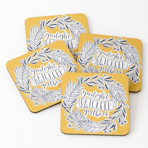 Item preview, Gaslight Gatekeep Girlboss Live Laugh Love sign designed and sold by artworkbyevie1.