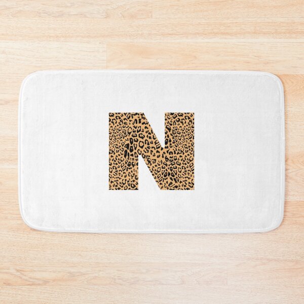 Aperçu de l'œuvre Haute Leopard Lettre "N" Initiale Avec Riche Imprimé Léopard créée et vendue par HauteLeopard.