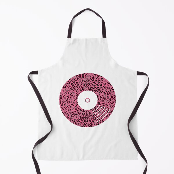 Item preview, Haute Leopard Cute Vintage Vinyl With Pink Leopard Print designed and sold by HauteLeopard.