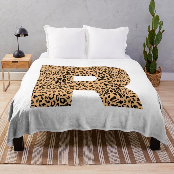 Item preview, Haute Leopard Letter "R" Initial With Rich Leopard Print designed and sold by HauteLeopard.