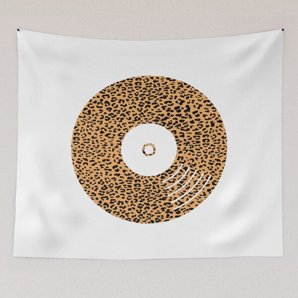 Item preview, Haute Leopard Cute Vintage Vinyl With Leopard Print designed and sold by HauteLeopard.