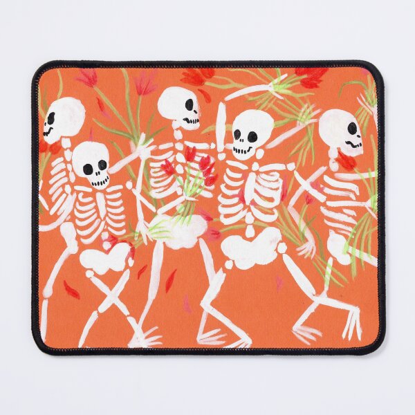 Item preview, Dancing Skeletons designed and sold by sadnettles.