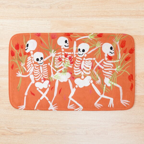 Item preview, Dancing Skeletons designed and sold by sadnettles.