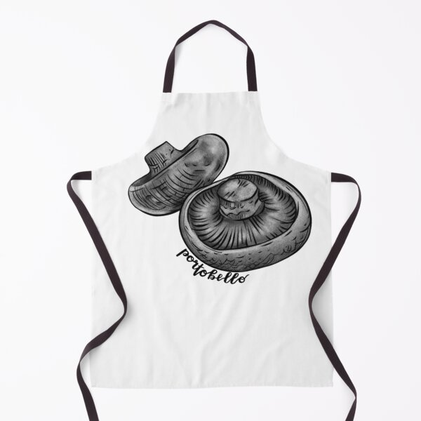 Item preview, Portobello Mushroom Black and Grey designed and sold by Amariafagundes.