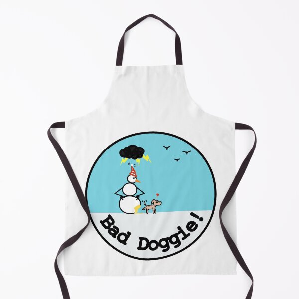 Item preview, Frosty the Snowman and Bad Doggie designed and sold by MusingsHomeDeco.