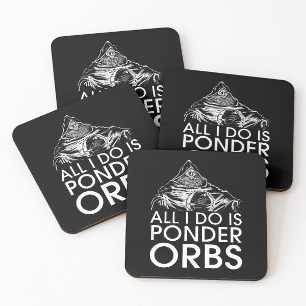 Item preview, All I Do Is Ponder Orbs - Wizard Meme designed and sold by CryptidArt.