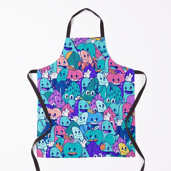 Item preview, Fruits Party Time, Whimsical Kids Art Collection, Fun, Colorful T-shirts, Print canvas, Blankets, Tapestries, designed and sold by SpiralStairShop.