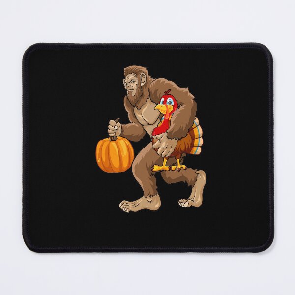 Item preview, Bigfoot Happy Thanksgiving Celebration Turkey Lover Pumpkin designed and sold by Leslie Smith.