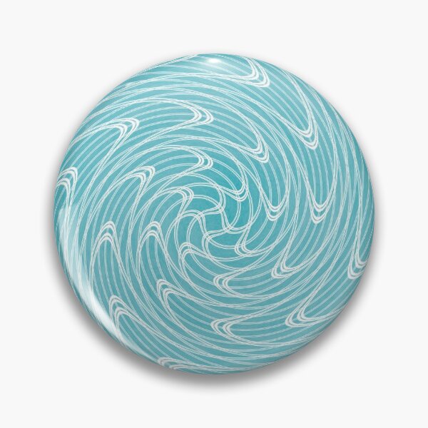 Item preview, Turquoise wave pattern designed and sold by flamendes.