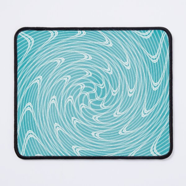 Item preview, Turquoise wave pattern designed and sold by flamendes.