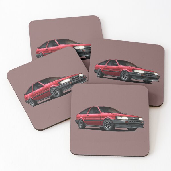 Item preview, Toyota Corolla AE86 Trueno - Digital drawing designed and sold by Racing Art Store.