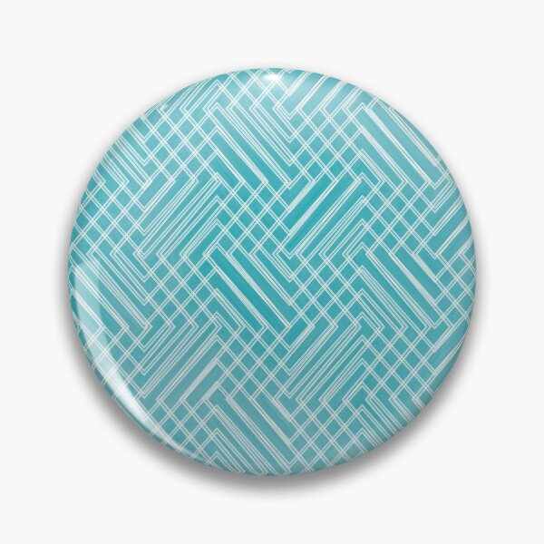 Item preview, Turquoise rectangle pattern designed and sold by flamendes.