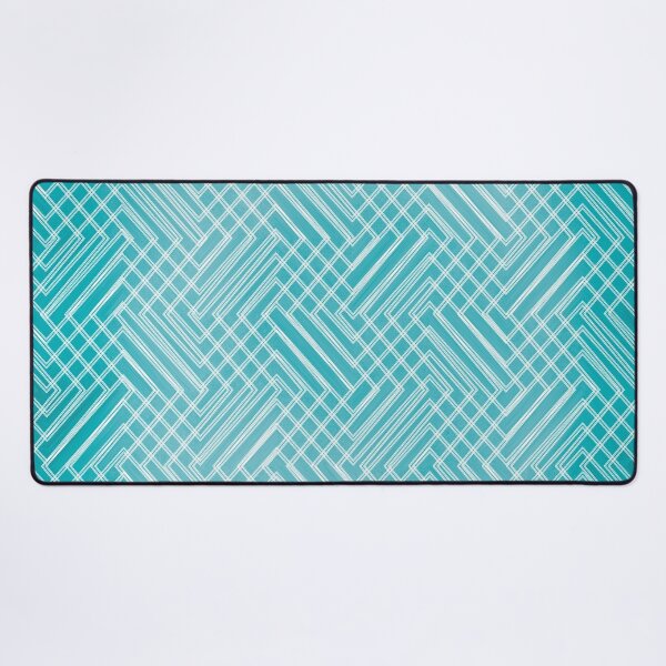 Item preview, Turquoise rectangle pattern designed and sold by flamendes.