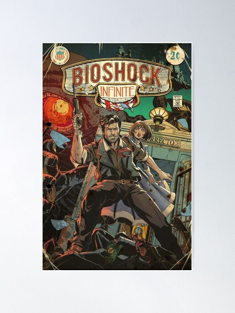 Bioshock Infinite: Burial at sea poster Art Print by Insane